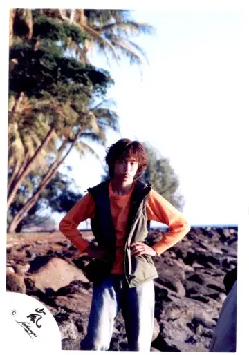 아라시 00년 달력 촬영 하와이 사쿠라이 쇼 공식 사진 *1장