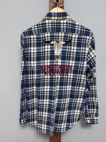 [ 새상품급 ] SCHOTT 셔츠 뒷면 자수