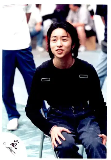 아라시 00년 불본 푸치 시리즈 CM 촬영 사쿠라이 쇼 공식 사진 *1장