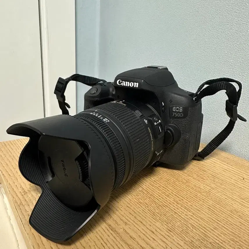 캐논 eos 750d&시그마 DC 18-250mm
