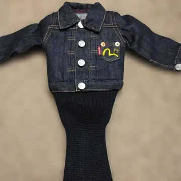 Evisu 데님 자켓풍 골프헤드커버 미사용 새상품 레어템