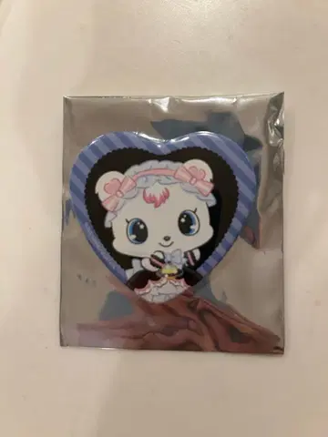 주얼펫 고딕 파티 팝업 TR 하트 캔뱃지 라브라