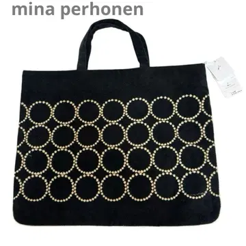 레어 새상품 미나 페르호넨 탬버린 레슨 백 차콜
