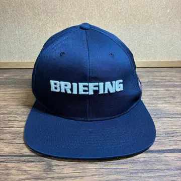 ( 26265 ) 새상품급 브리핑 캡 네이비 프리 사이즈