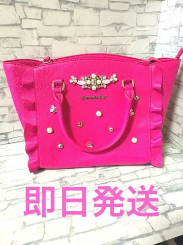 [인기] Samantha Vega 핑크 핸드백 2way 새상품급!