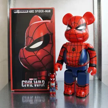 베어브릭 400% 스파이더맨 HAPPY 복권