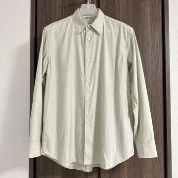 AURALEE WASHED FINX TWILL 셔츠 긴팔 셔츠