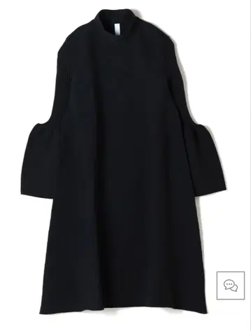 POTTERYGLITTERLONGBELL 슬리브 플레어 미니