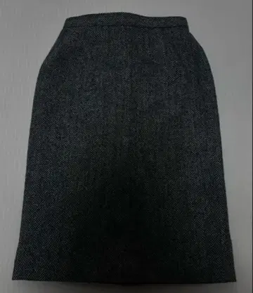 울 100% 그레이 계열 타이트 스커트 사이즈 1 영국 원단