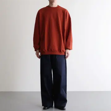 Graphpaper AZUMA 테리 크루넥 스웨트 2색 세트