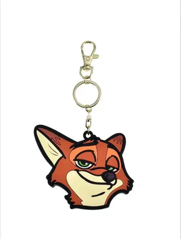 디즈니 스토어 주토피아 닉 와일드 키링 토킹 보이스