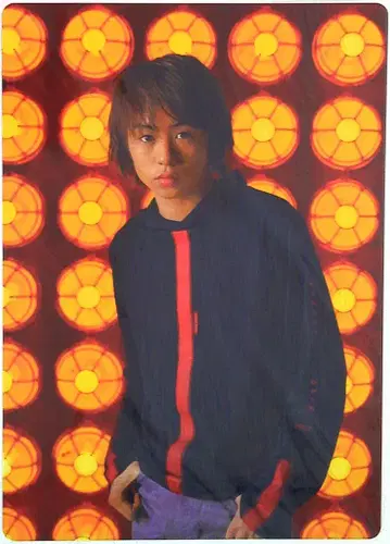 아라시 01년 아라시가 봄의 폭풍을 부른다 사쿠라이 쇼 책받침