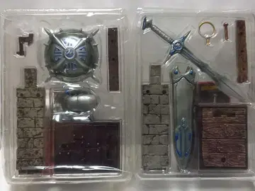 드래곤 퀘스트 레전드 아이템즈 갤러리 은색 메탈의 검&투구&방패