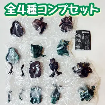 컴프 ART IN GASHAPON 개구리의 미륵보살상과 아수라상 전 4종