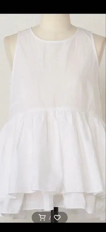 새상품 BEARDSLEY 비어즐리 개더 페플럼 슬리브리스 블라우스