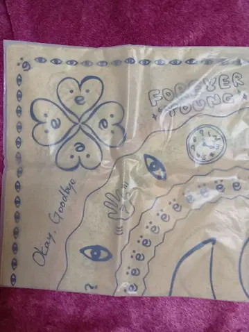 후지이 카제 Perma 프레마 반다나 미개봉 미사용