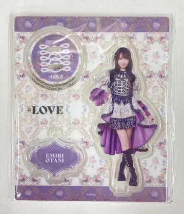 =LOVE 8주년 투어 의상 오타니 에미리 아크릴 스탠드 키링