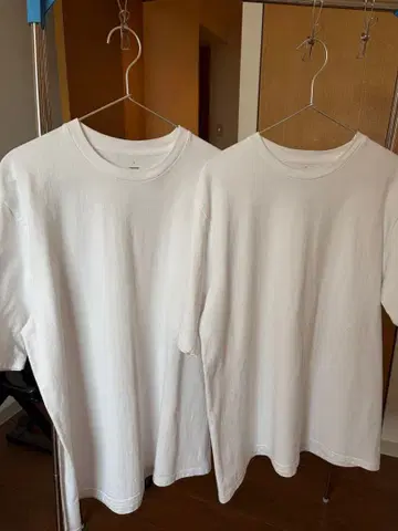 Graphpaper 팩T 화이트T 2장 세트 사이즈 3