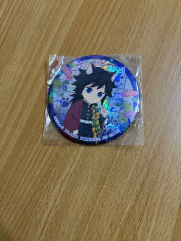 남코 한정판 토미오카 기유 캔 배지