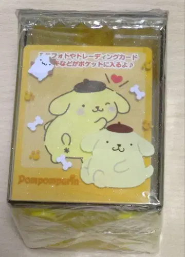 산리오 폼폼푸딩 포켓 부착 수납함 잡화 덕질