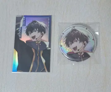 니지산지 사에키 잇테츠 니지 페스티벌 캔뱃지 키라키라 카드