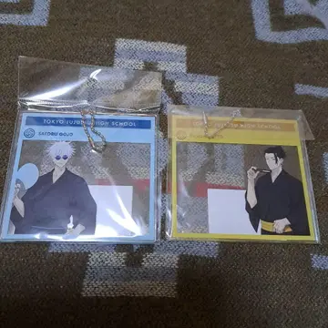 고죠 사토루 게토 스구루 꽃 야시키 사진 프레임