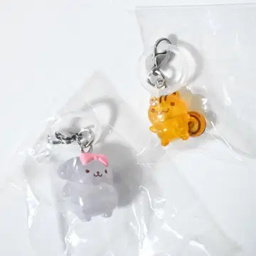 폼폼푸딩 메지루시 액세서리 2종 세트 마카롱 베이글