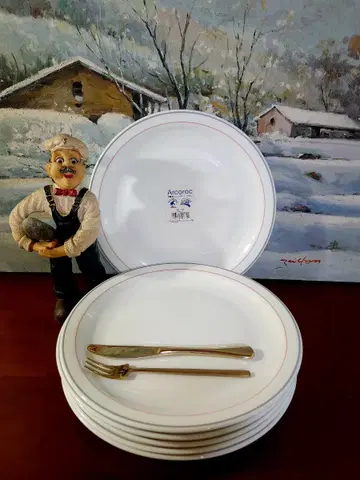 (개당가격)//새상품//프랑스 알코록 풀리템퍼드 플레이트