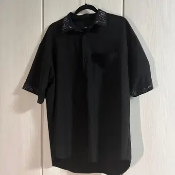 HARE 블랙 반팔 셔츠 M