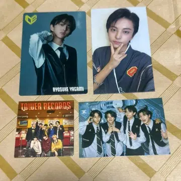 ICEx 야가미 료스케 시부록 비리미 설치 진베이 트레이딩 카드 스티커