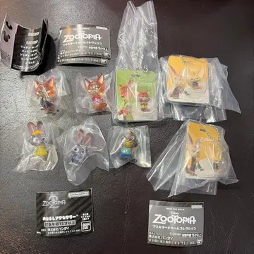 주토피아 메지루시 액세서리 컴프 블리스터 참 컬렉션 3종 세트