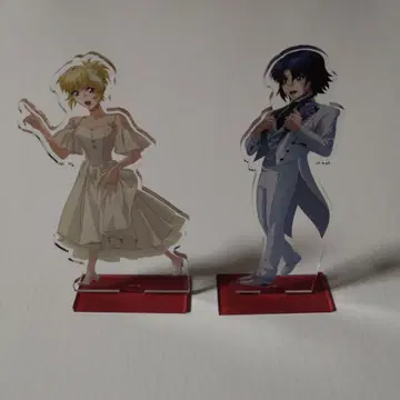 아스카 아크릴 스탠드 2개 세트