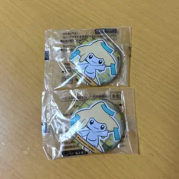 포켓몬 센터 캔뱃지 지라치 미개봉 2개 세트