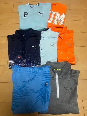 PUMA 골프 셔츠 7세트