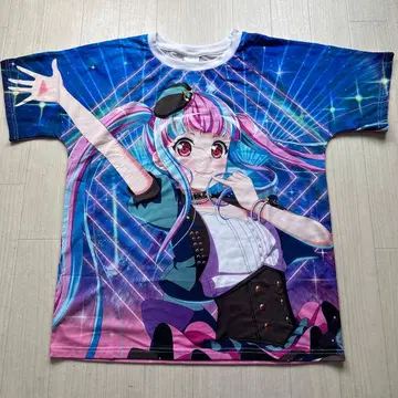 뱅드림 파레오 풀컬러 T셔츠 프리 사이즈