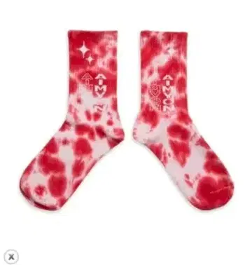 아이묭 타이 다이 디자인 양말 25~27cm