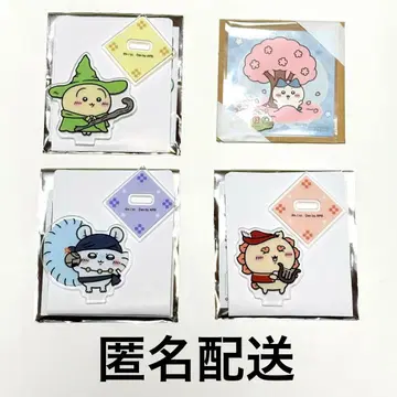 치이포켓 토끼 모몽가 시사 아크릴 스탠드 아크스타 스티커