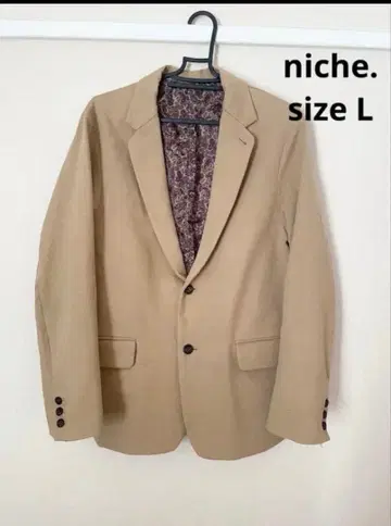 niche 베이지 자켓 L 틈새시장