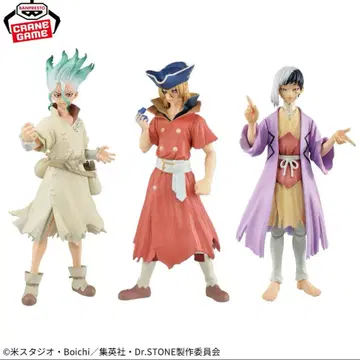 총 3종 Dr.STONE FIGURE of STONE WORLD 피규어