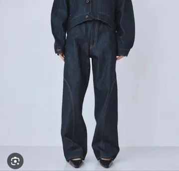 searoomlynn 라운드 스티치 Multi denim SRN05