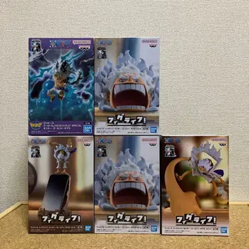 원피스 5개* 피그라이프 월드 컬렉션 루피 기어5