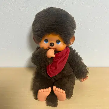 몬치치 몬치치 세키구치 1974년제 봉제 인형 블루 아이 스카프