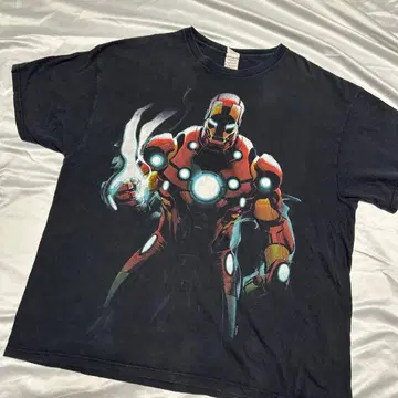 00's 델타 바디 MARVEL IRONMAN 아이언맨 t셔츠 패기