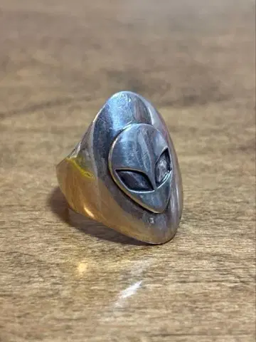 빈티지 반지 에이리언 모티브 925 각인