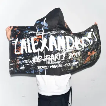 [ALEXANDROS]VIP PARTY2018 HOODBATHTOWEL