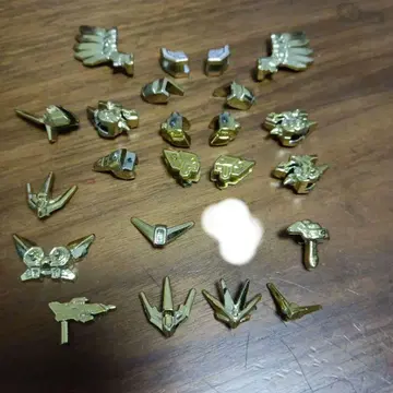 건담 건지우기 골드 도금 장식 부품 세트