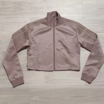 adidas originals 크롭 후드티 더스티 핑크