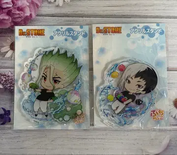 Dr.STONE 스플래쉬 버블 Ver. 아크릴 스탠드 2개 세트