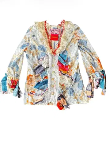 GLAMOROUS 나오코 시로 리메이크 일점물 쇼 착용 Y2K 개성파