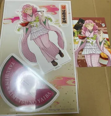 [ 혜택 포함 ] 귀멸의 칼날 타쿠멘 빅 아크릴 스탠드 칸로지 미츠리